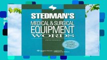 Stedman s Medical and Surgical Equipment Words