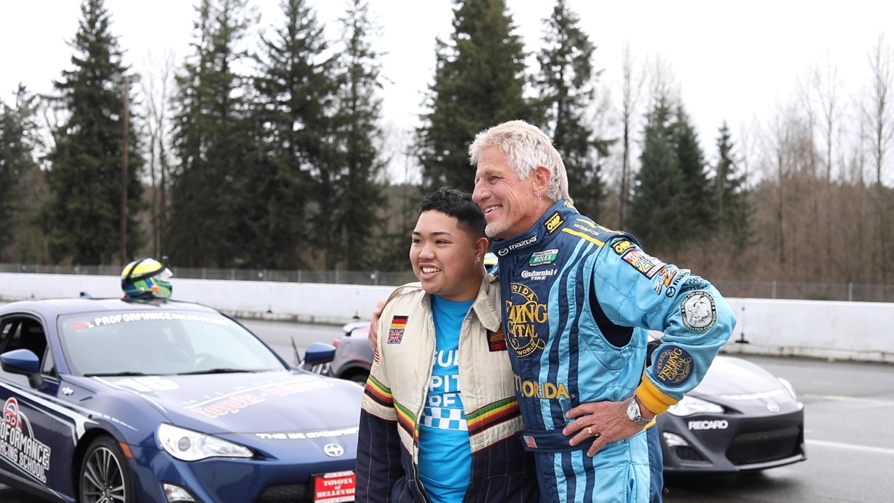 He Beat Cancer, Now This Teen Is Learning To Drive Race Cars