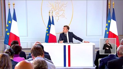 La conférence de presse d'Emmanuel Macron du 25 avril 2019