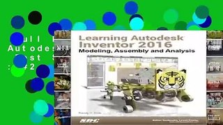 Full E-book  Learning Autodesk Inventor 2016  Best Sellers Rank : #2