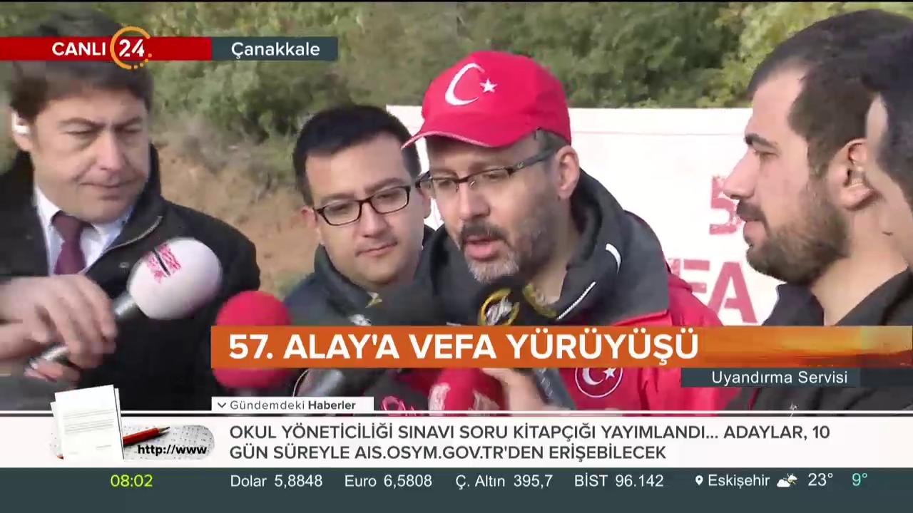 57. Alay'a vefa yürüyüşü