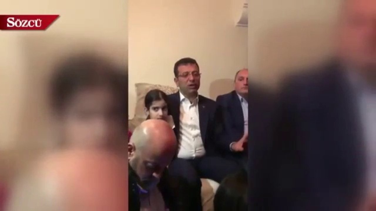 İmamoğlu, Küçükçekmece'de istismara uğrayan 5 yaşındaki çocuğun ailesini ziyaret etti