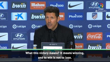 Atletico must finish as high up the table as possible - Simeone