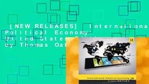 [NEW RELEASES]  International Political Economy: United States Edition by Thomas Oatley