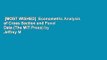 [MOST WISHED]  Econometric Analysis of Cross Section and Panel Data (The MIT Press) by Jeffrey M