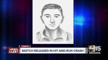 Sketch released in hit-and-run crash