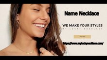 Name Necklace – MyLuckyNecklace