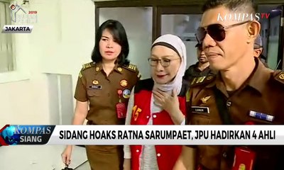 Jaksa Hadirkan 4 Ahli di Sidang Ratna Sarumpaet