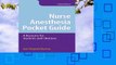 Nurse Anesthesia Pocket Guide