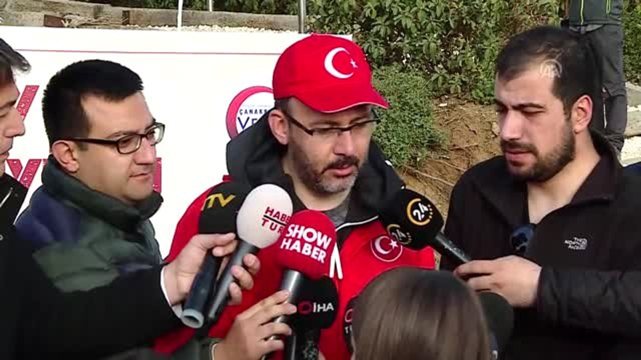 Gençler Atalarının İzinde Conkbayırı'na Yürüdü - Gençlik ve Spor Bakanı Kasapoğlu - Çanakkale