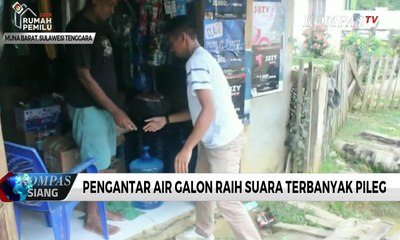 Pengantar Air Galon Raih Suara Terbanyak Pileg