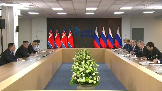 김정은·푸틴 첫 북러 정상회담...비핵화 집중논의 예상 / YTN