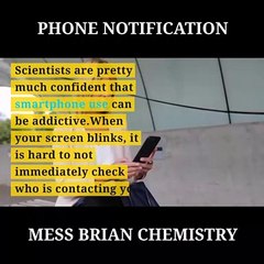 SMARTPHONE NOTIFICATIONS MESS BRIAN’S CHEMISTRY