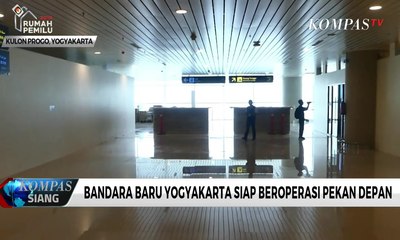 Bandara Baru Yogyakarta Siap Beroperasi Pekan Depan