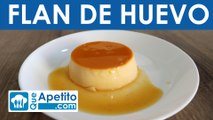 Receta de flan de huevo fácil y casera | QueApetito