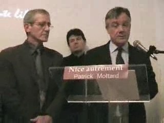 Mottard 2008 inauguration Cyrille Besset