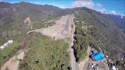 Flying over mount on Highest summit Mt.Jayawijaya