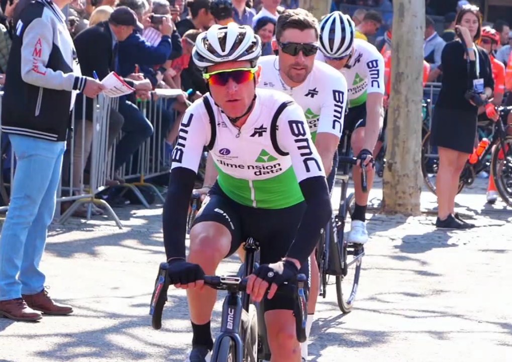 Enrico Gasparotto on the Amstel Gold Race