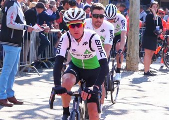 Enrico Gasparotto on the Amstel Gold Race