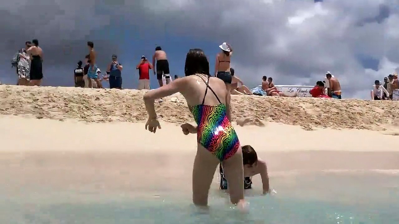 In this Caribbean beach, what you won't see anywhere else happens!