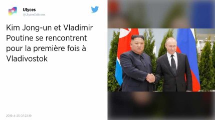 Vladimir Poutine et Kim Jong-un affichent leur bonne volonté au début d’un sommet inédit