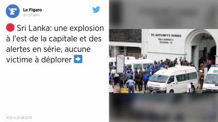 Sri Lanka. Nouvelle explosion entendue à l’est de la capitale, aucune victime à déplorer