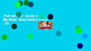 Full version  Annie on My Mind  Best Sellers Rank : #3