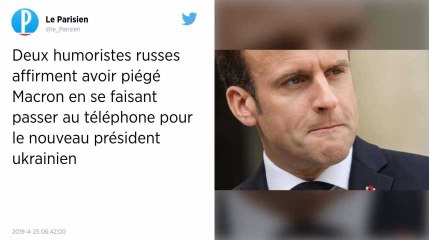 Emmanuel Macron s’est-il fait piéger par deux humoristes russes se faisant passer pour le président ukrainien ?