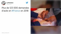 123 000 demandes d’asile enregistrées en France pendant l’année 2018