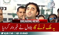 Bilawal warns govt about on unit system