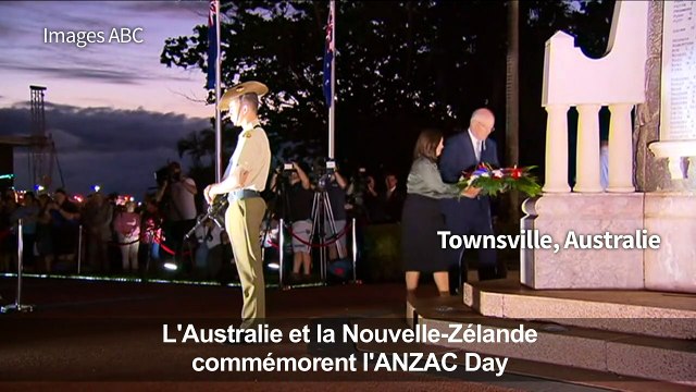 Anzac Day : Australiens et Néo-Zélandais honorent leurs soldats