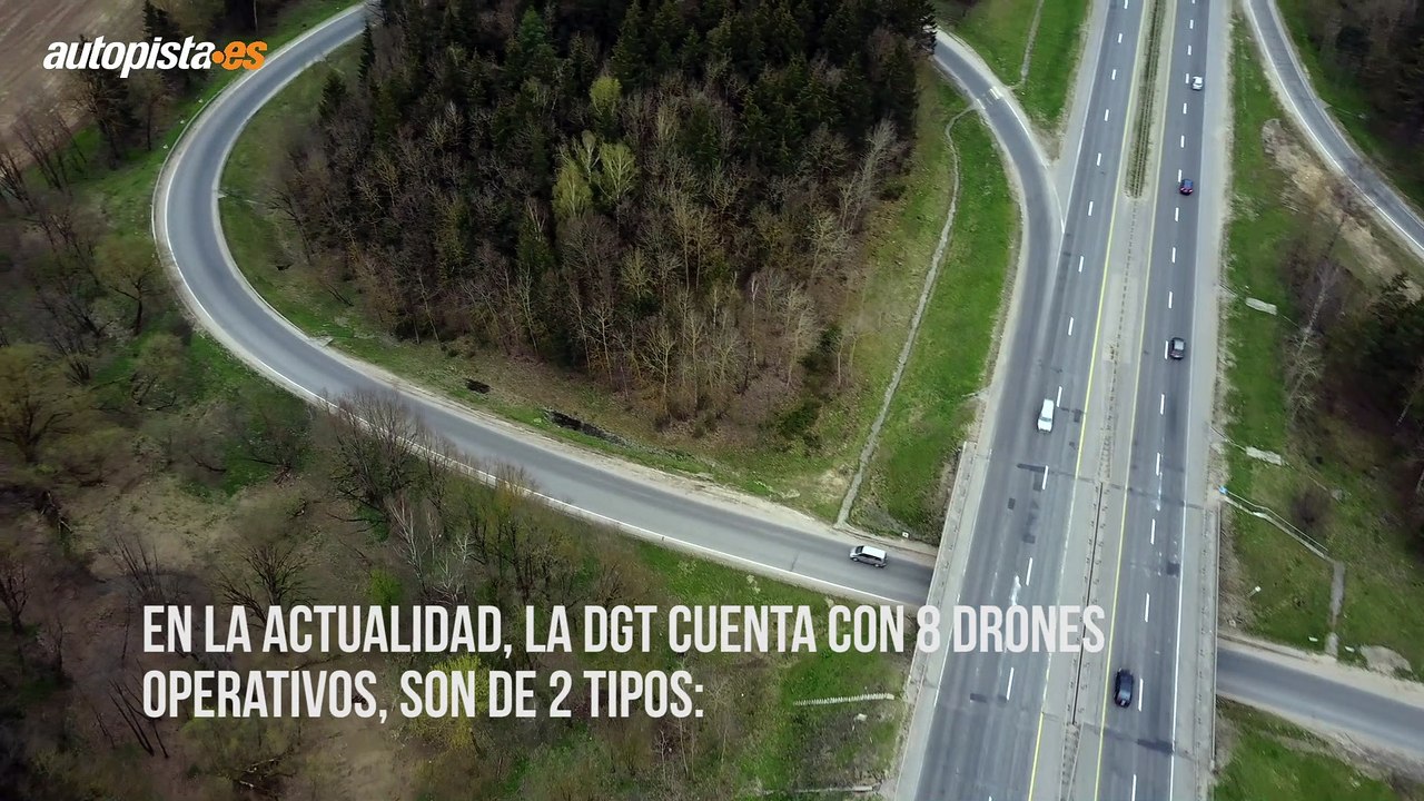 Drones de la DGT: ¿Cómo son? ¿Ya multan?