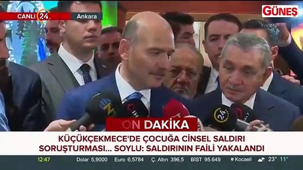 Bakan Soylu açıkladı! Küçükçekmece'deki sapık yakalandı