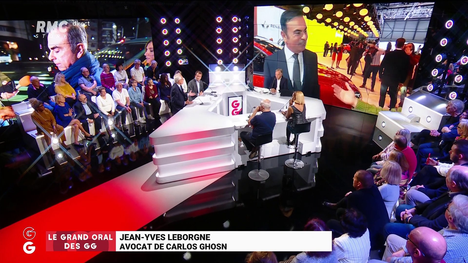 Le Grand Oral de Jean-Yves Le Borgne, avocat de Carlos Ghosn - 25/04 -  Vidéo Dailymotion