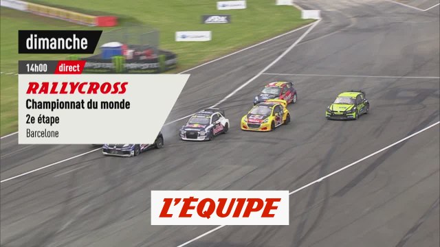 Étape 2 à Barcelone, bande-annonce - AUTO - CHAMPIONNAT DU MONDE DE RALLYCROSS 2019
