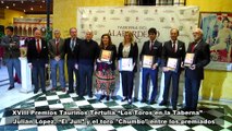 XVIII Premios Taurinos Tertulia “Los Toros en la Taberna”