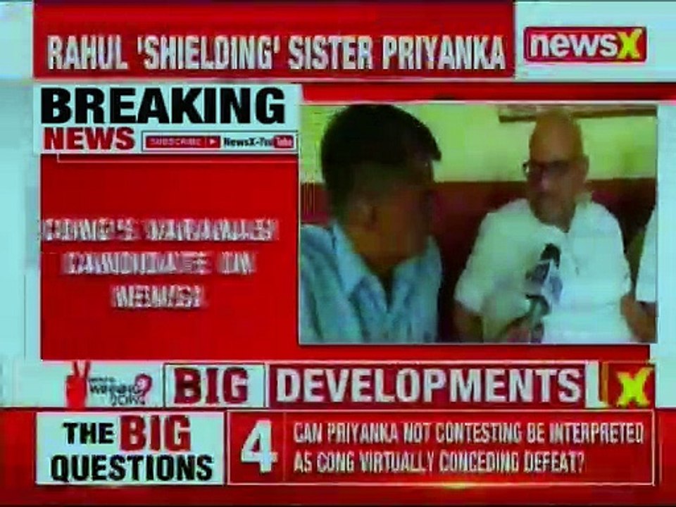 Varanasi Congress candidate Ajai Rai: No development in 5yrs, BJP govt. functions through event