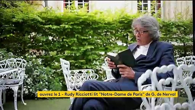 L'architecte Rudy Ricciotti lit le poème Notre-Dame de Paris de Gérard de Nerval
