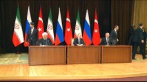 Russia, Iran, Turkey discuss post-war scenario in Syria talks