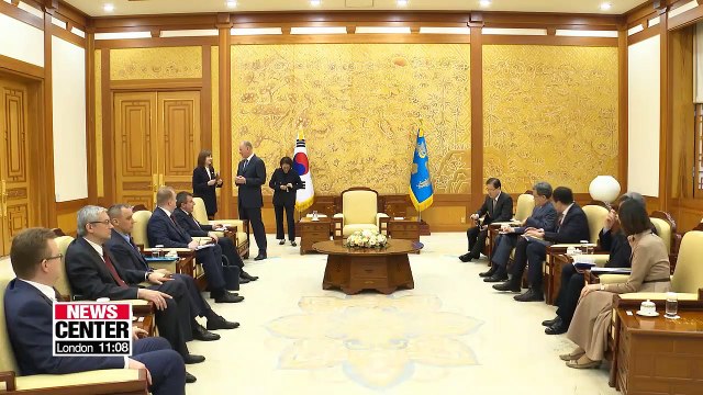 Moon sits down with Russia's security adviser, hours after Kim-Putin summit