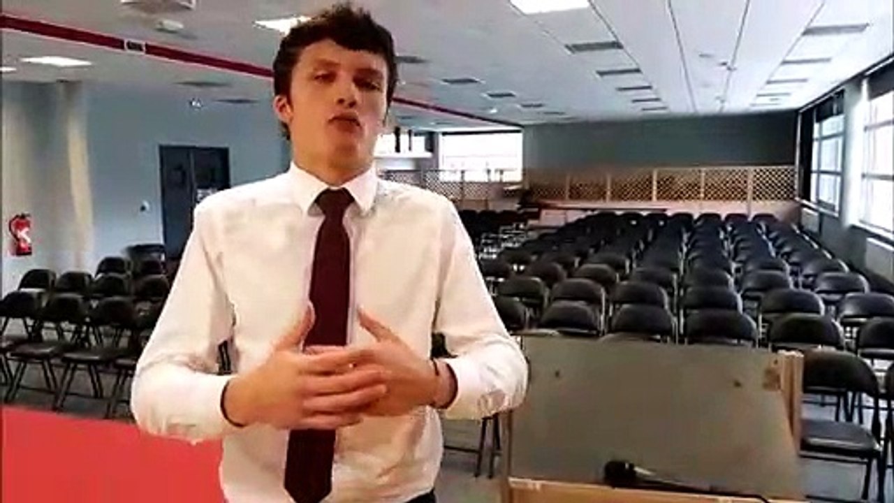 Matthieu Tarczynski, à l'initiative de la venue de François Hollande au lycée Charles Jully de Saint Avold