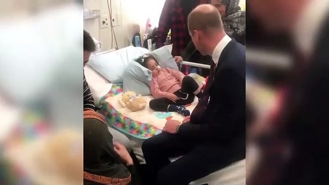 Prince William Meets Terror Attack Survivor