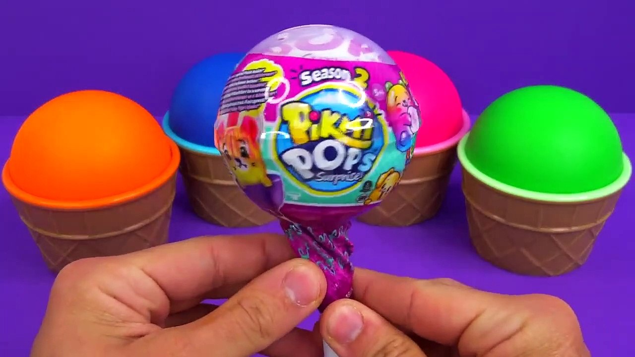 Play Doh Ice Cream Cups LOL Zuru Spinning Surprise Toys PJ Masks Kinder Surprise Eggs