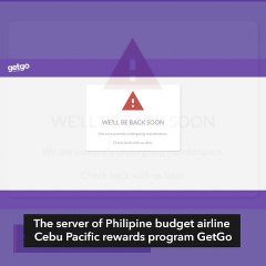 Cebu Pacific's GetGo server breached