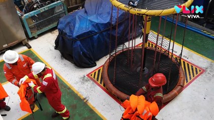 Melihat Langsung Rig Saka Energy Blok Pangkah di Laut Jatim