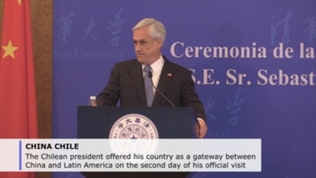 Piñera offers Chile as gateway for China and Latin America