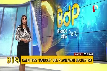 Comas: ‘marcas’ que pretendían secuestrar a comerciante integrarían banda criminal