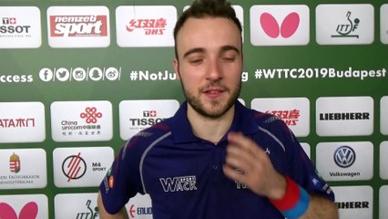 Simon Gauzy : "Le match parfait"