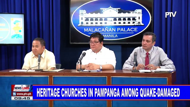 Heritage churches in Pampanga among quake-damaged