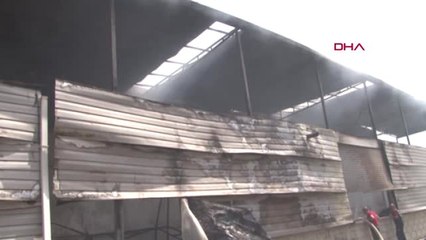 Denizli'de, Yangın Çıkan Fabrikada 4 Milyon Liralık Hasar